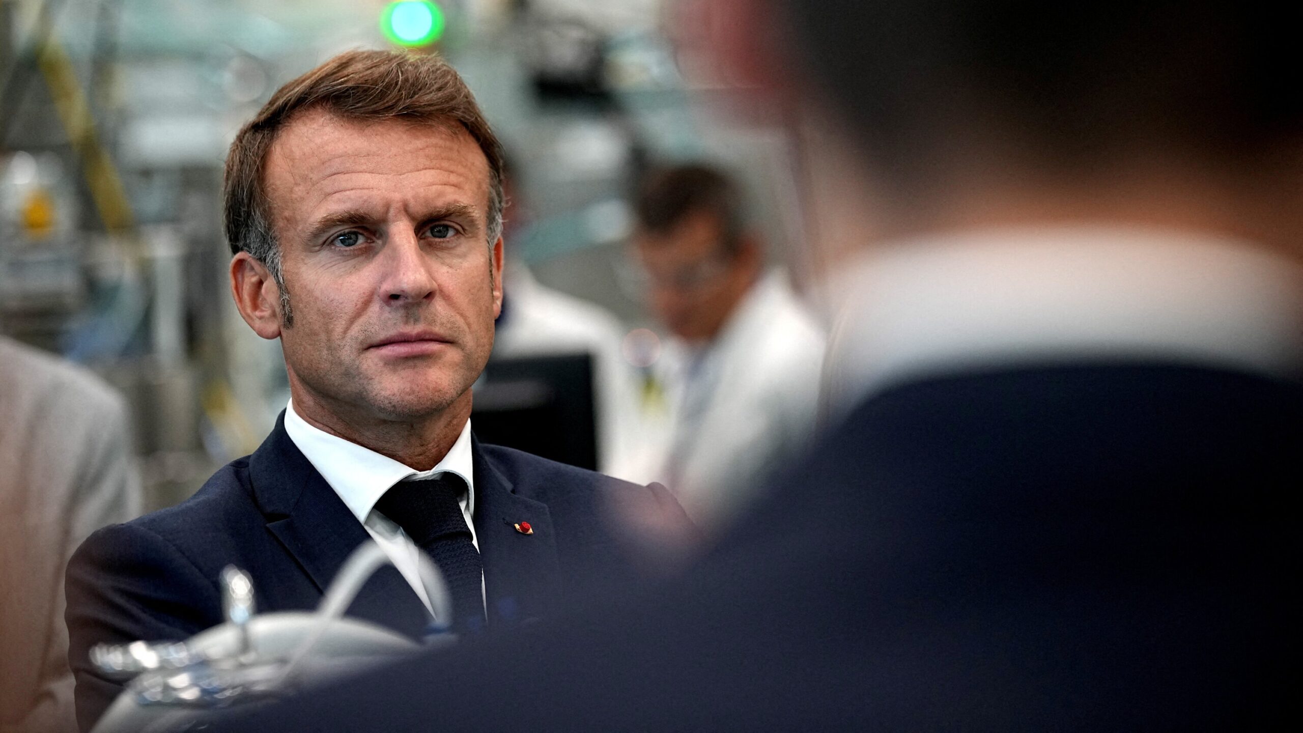head of france nyt crossword