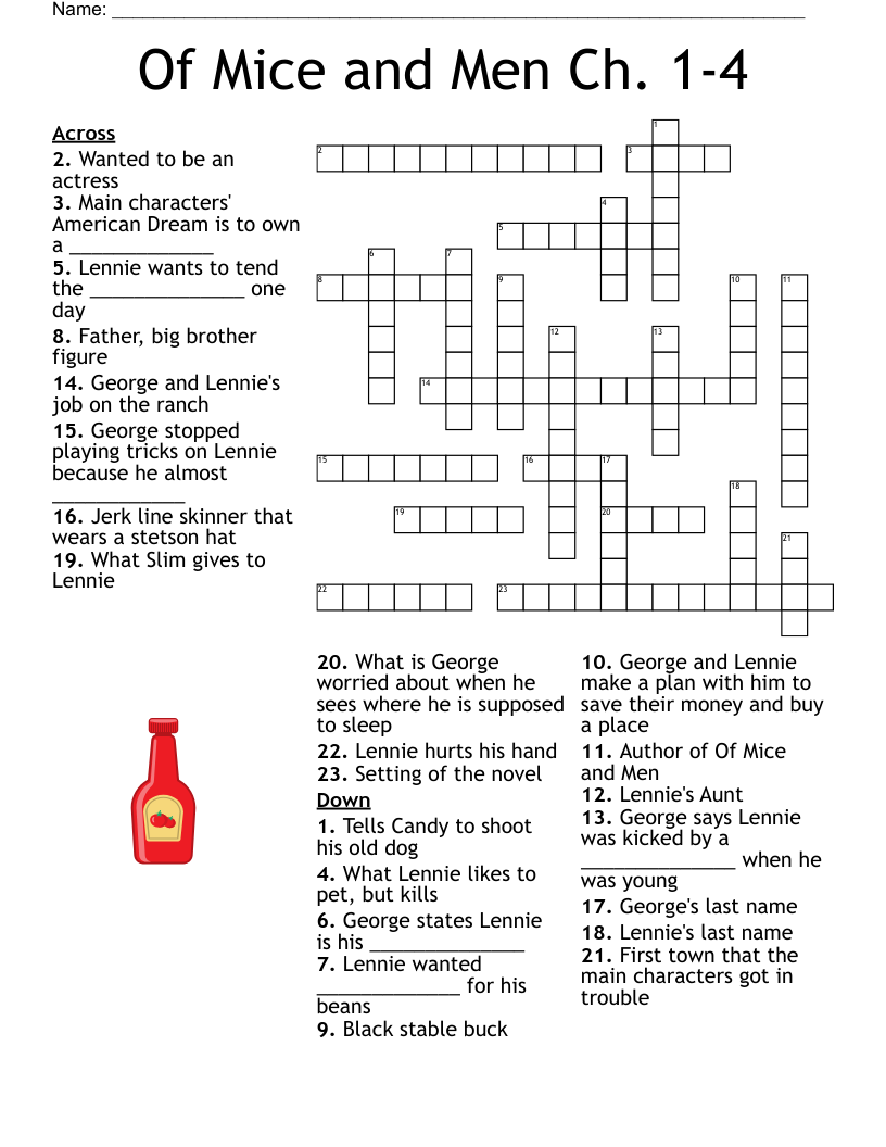 Marc Chagall Crossword WordMint