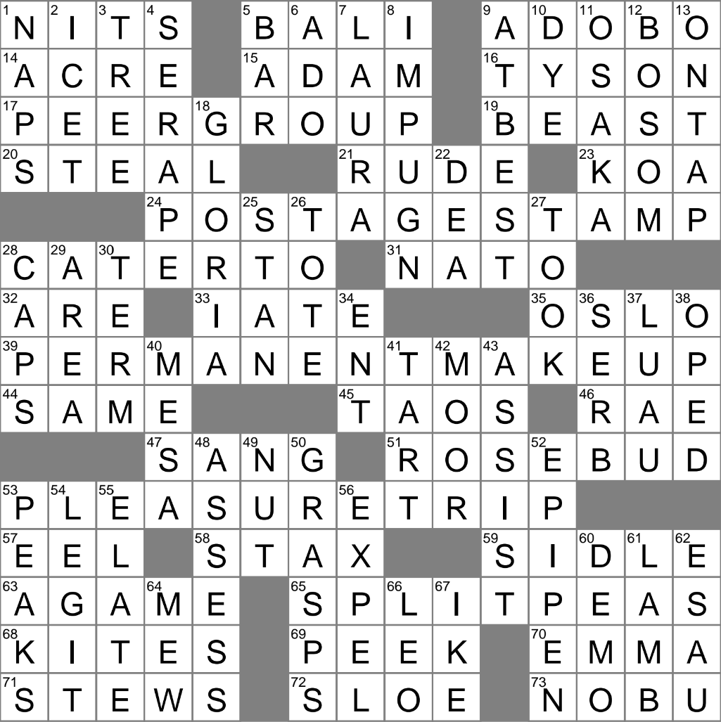 Marinade Of Vinegar And Spices Crossword Clue Archives LAXCrossword