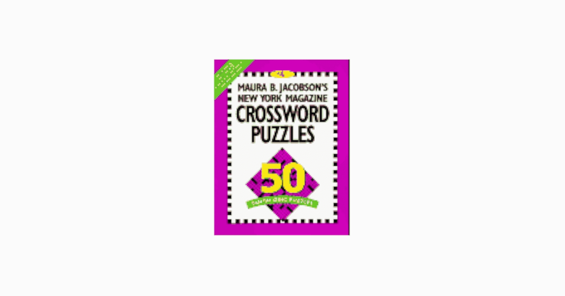 Maura B Jacobson s New York Magazine Crossword Puzzles Jacobson Maura B 9781884910111 Amazon Books