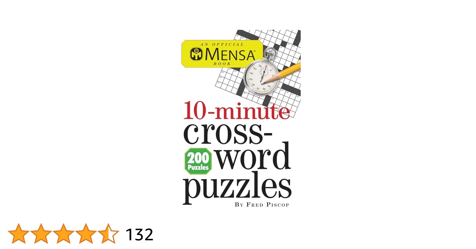 Mensa 10 Minute Crossword Puzzles Piscop Fred 9780761163220 Amazon Books