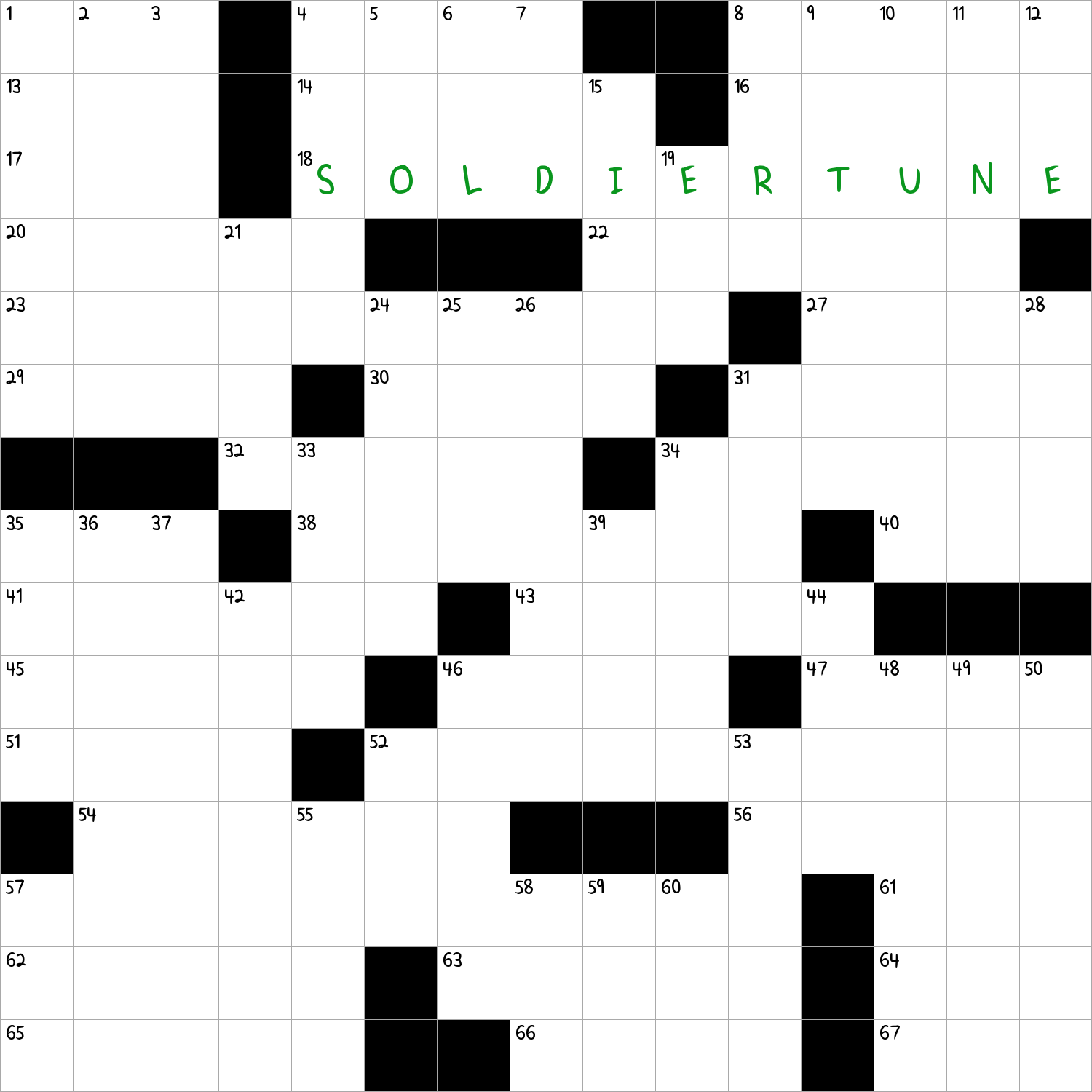 Mercenary NYT Crossword Clue