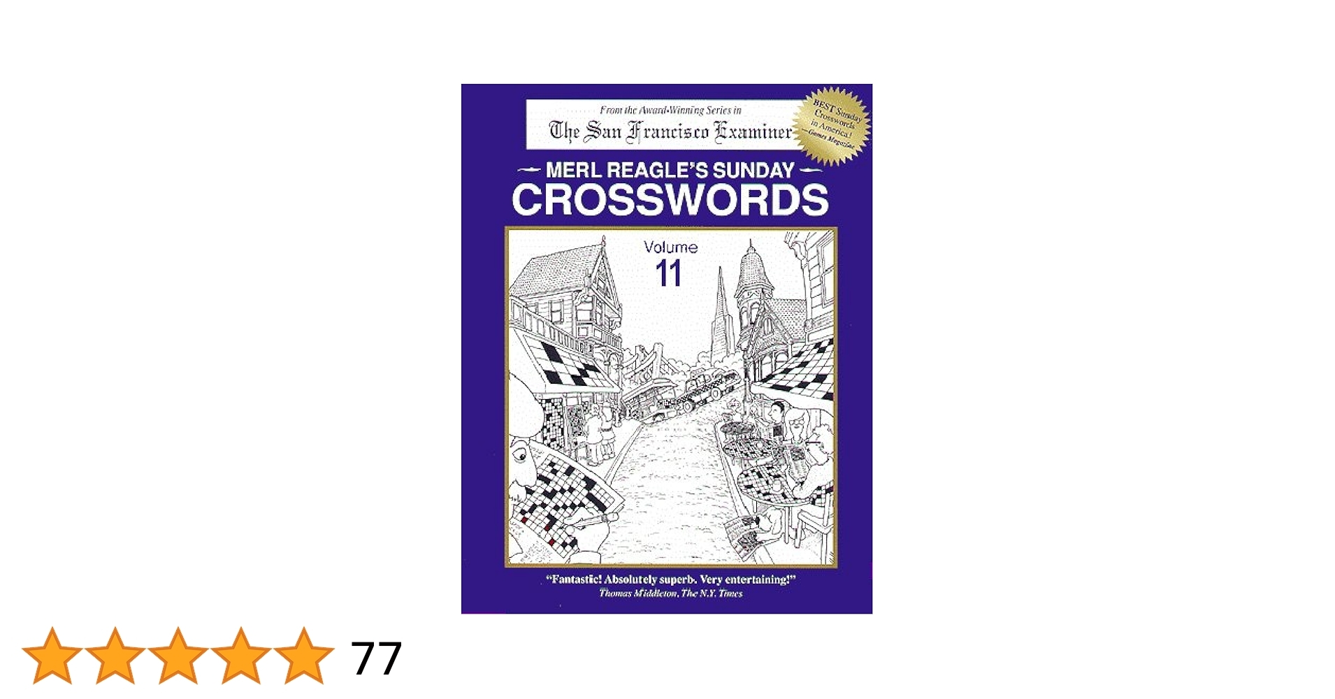 Merl Reagle s Sunday Crosswords Volume 11 Merl Reagle Merl Reagle Dave Miller 9780976288800 Amazon Books