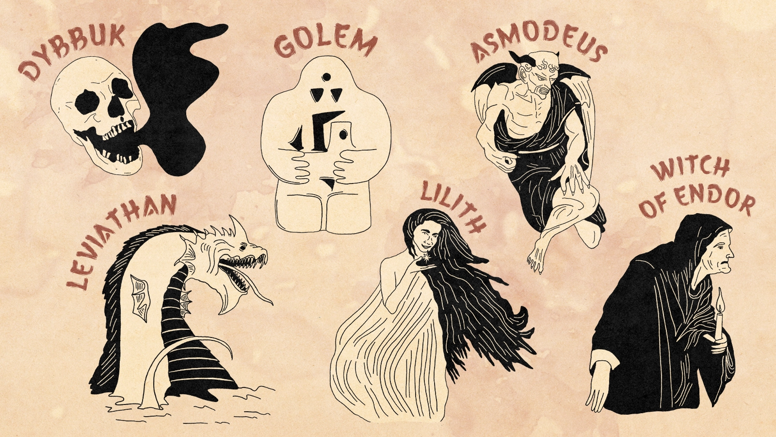 Monsters Demons And Other Mythical Creatures In Jewish Lore My Jewish Learning