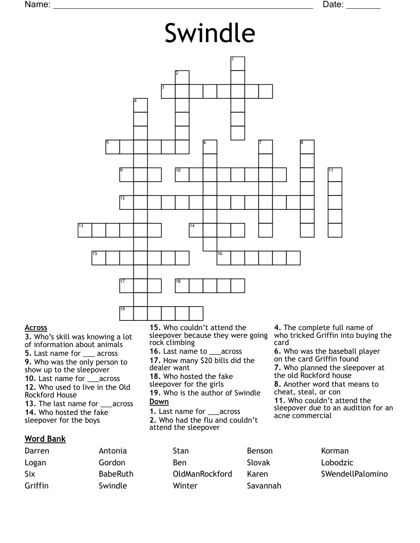 Mystery Book Titles Word Search WordMint