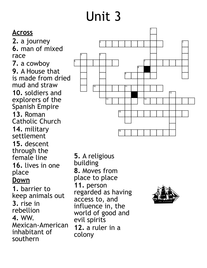 conical tent crossword clue