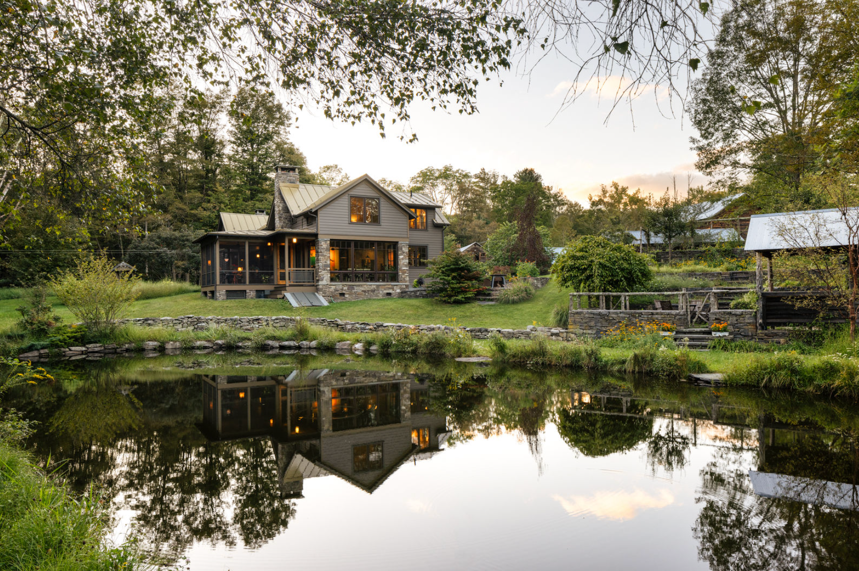 Near The Catskills A Rustic Estate Recast As An Artists Retreat The New York Times