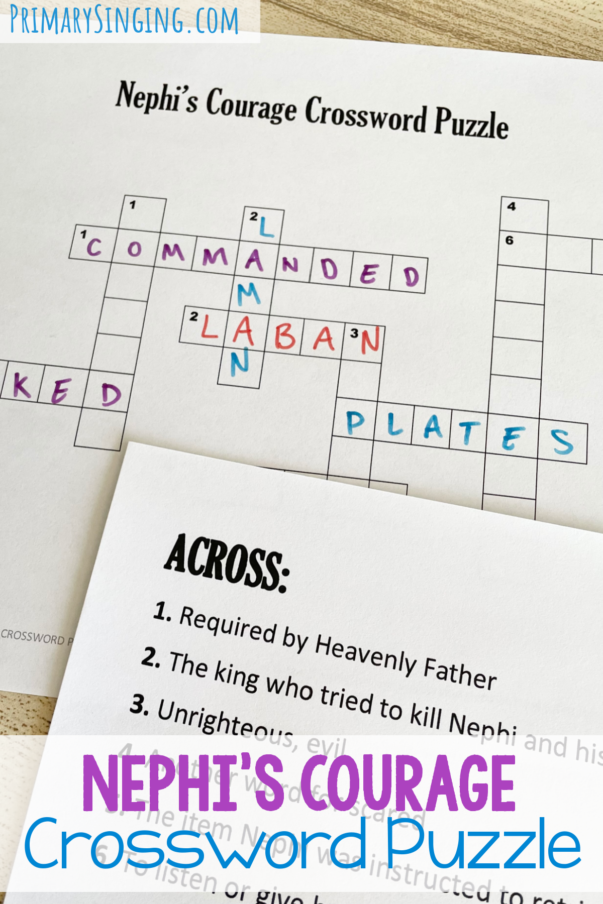 song of praise crossword clue