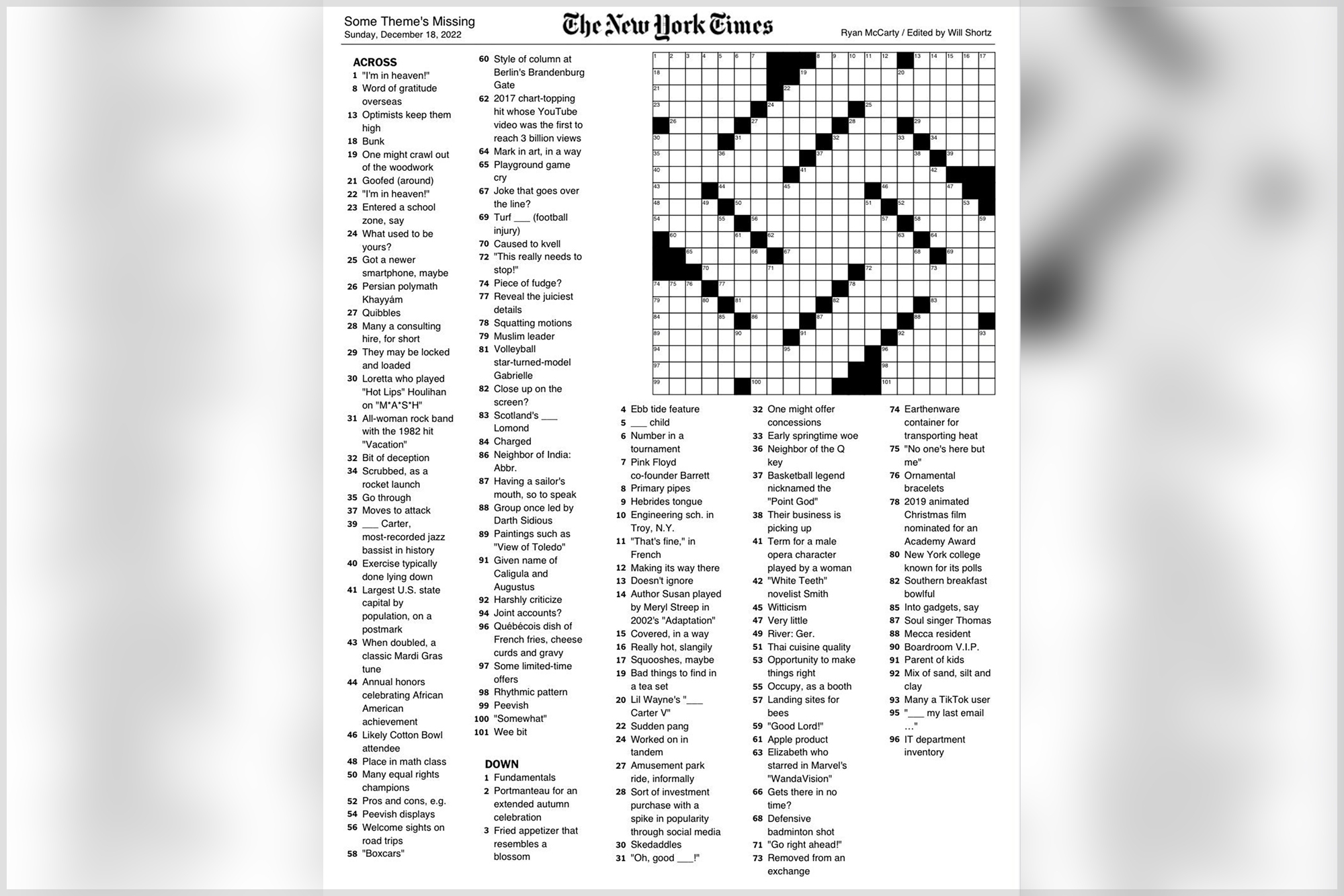 New York Times Slammed Over swastika Crossword On First Day Of Hanukkah