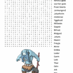 Norse Gods Crossword WordMint