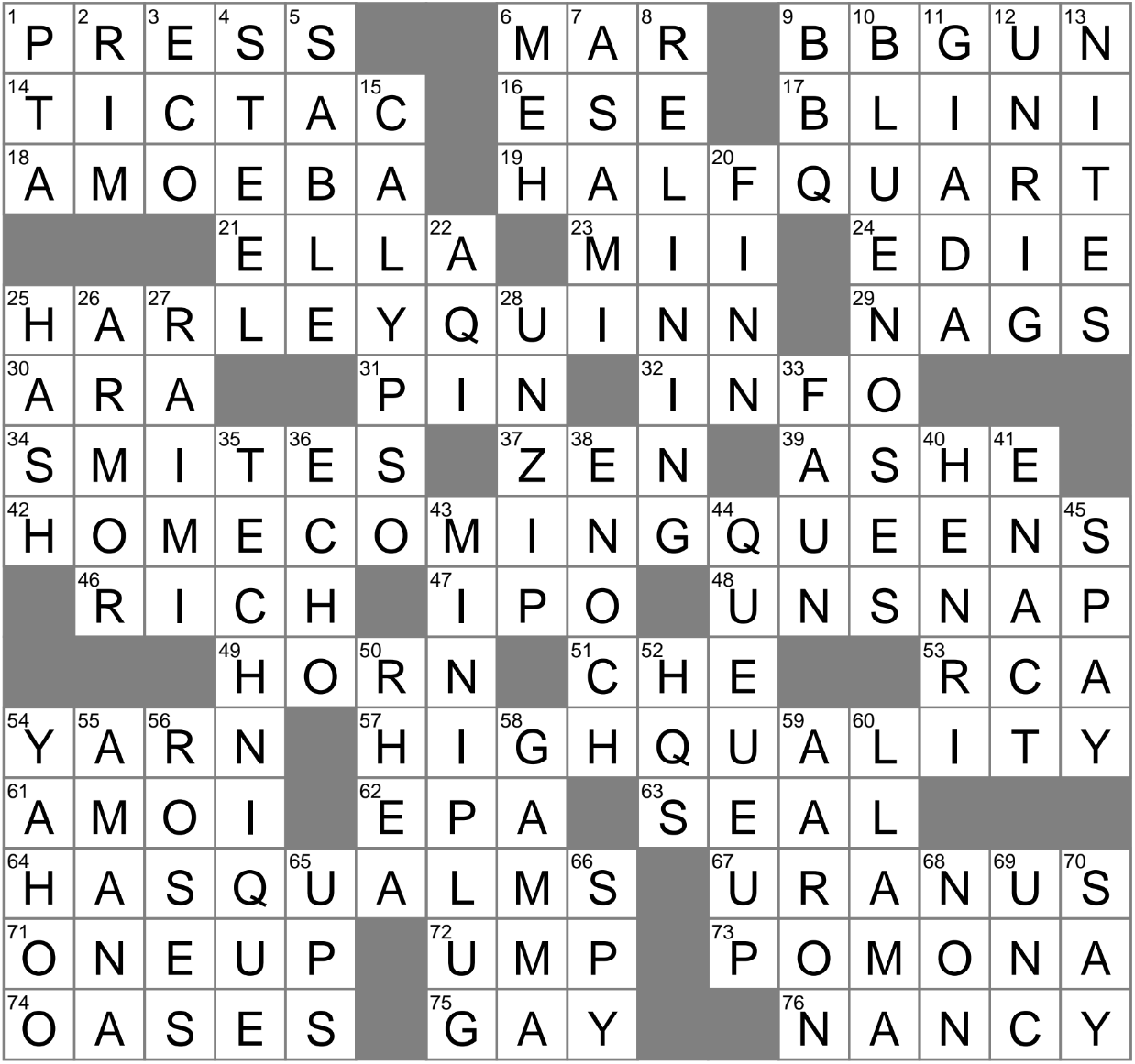 Not My Fave Crossword Clue Archives LAXCrossword