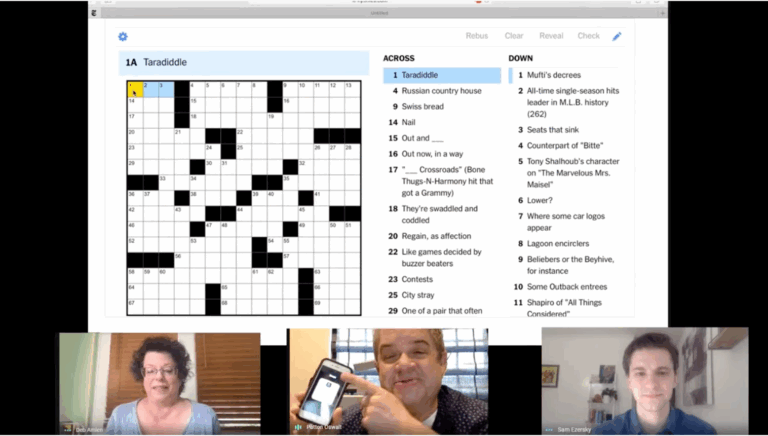 NYT Crossword Crossword Live Solving The New York Times