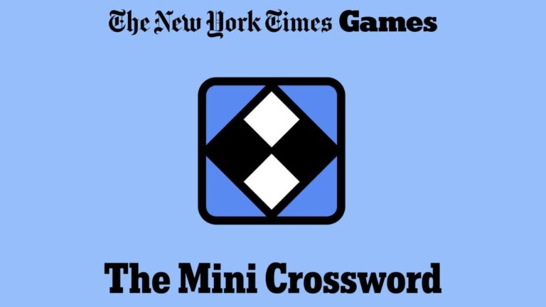 NYT Mini Crossword Answers And Clues For May 13 2025 Solutions For Across And Down News24