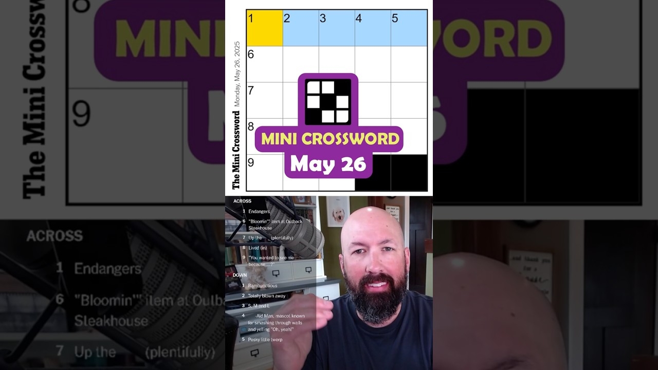 endangers nyt mini crossword