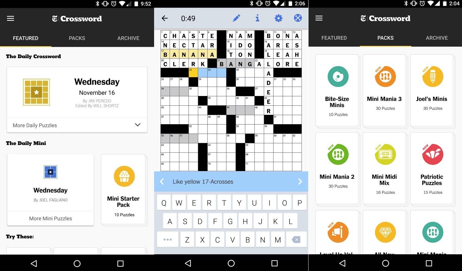 progress markers nyt crossword