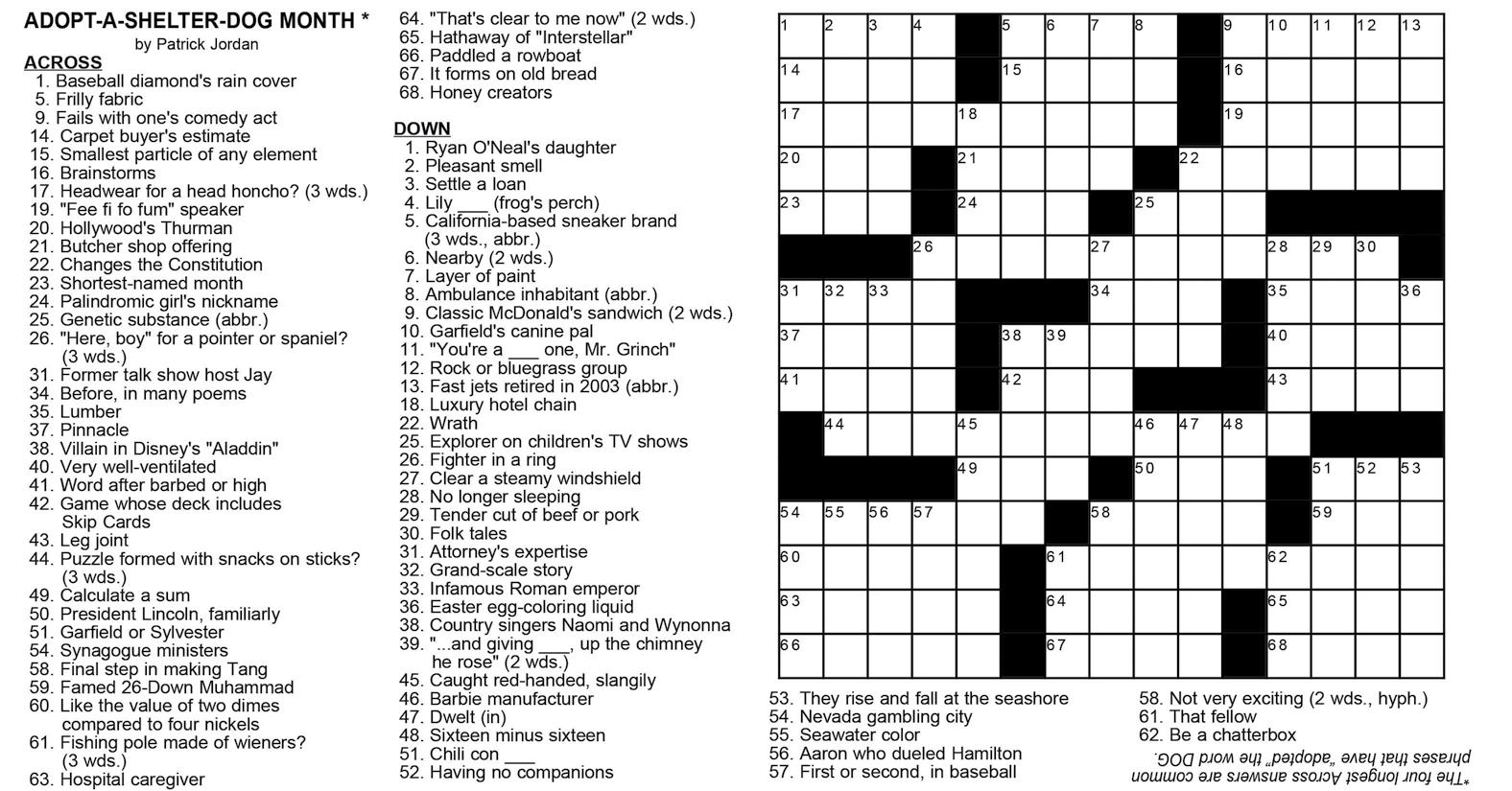 colognes land abbr crossword