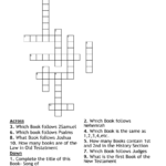 Old Testament Books Crossword WordMint