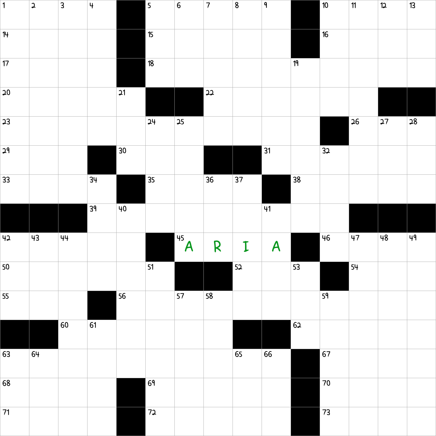 Opera Solo NYT Crossword Clue