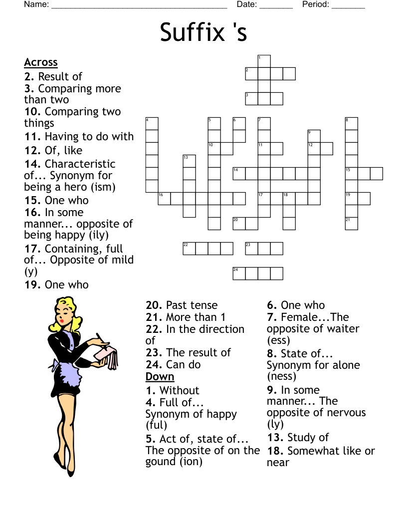 Opposites Crossword WordMint