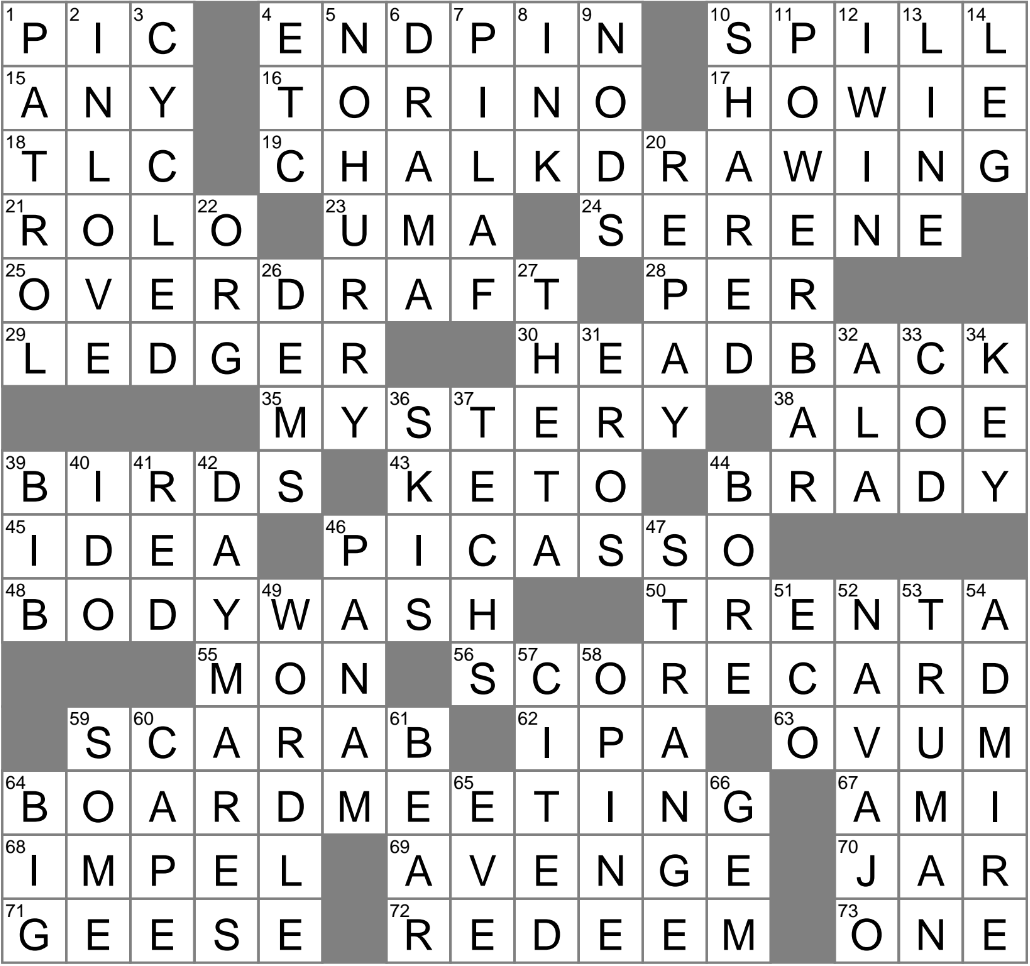 Partridges Turtledoves And French Hens Crossword Clue Archives LAXCrossword