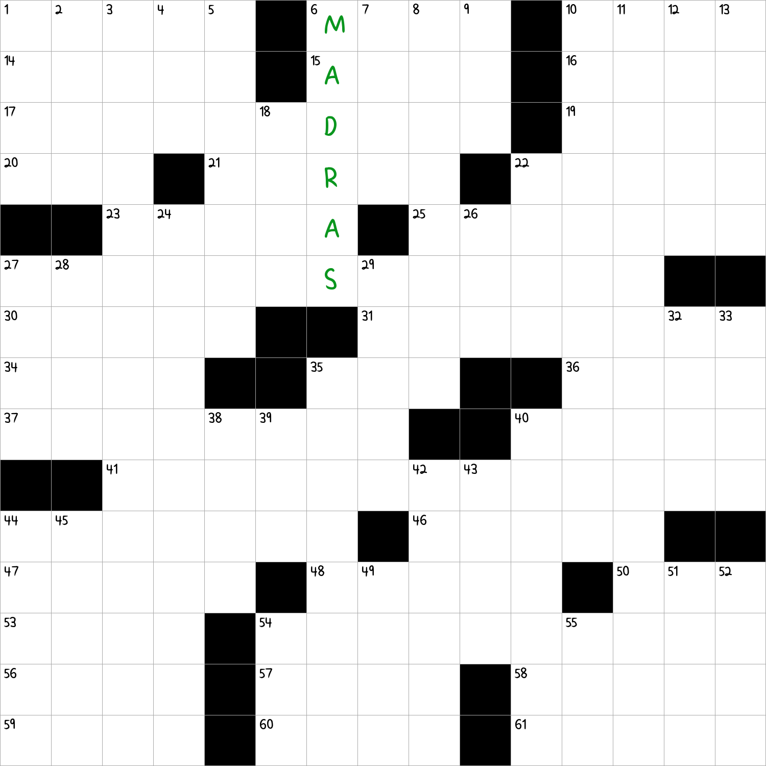 Patterned Cotton Fabric Originally From India NYT Crossword Clue December 6 2024