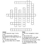 Peter Pan Crossword WordMint