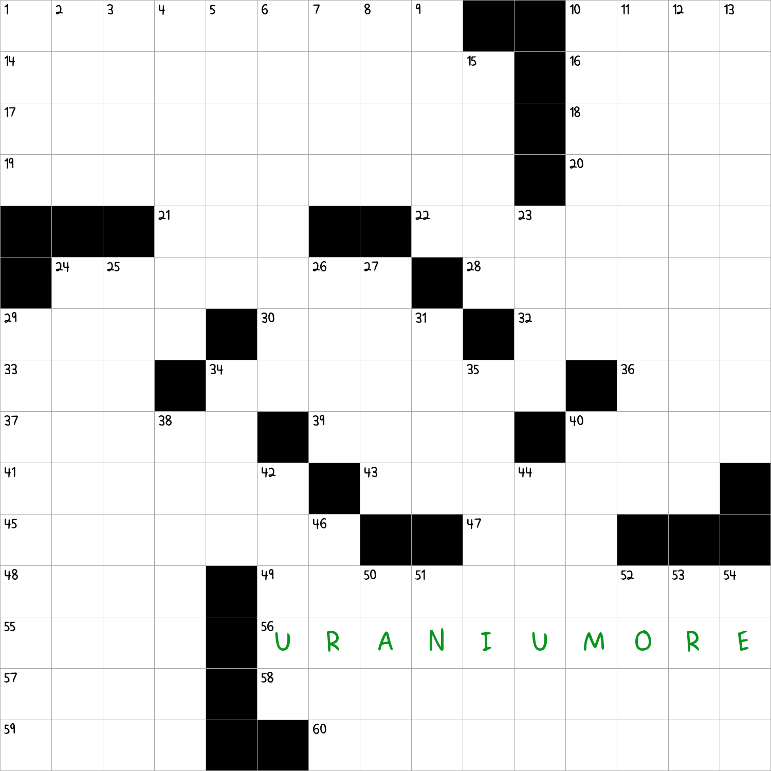 Plant Matter NYT Crossword Clue
