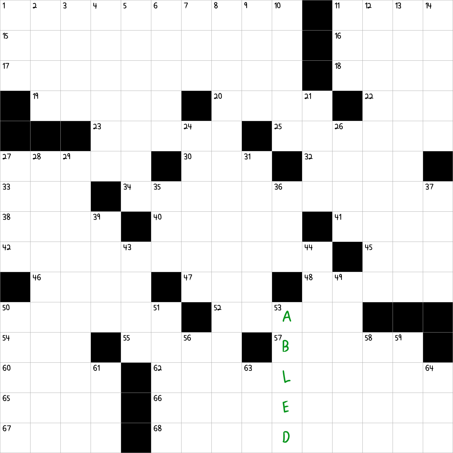 Possessing A Full Range Of Physical And Mental Faculties NYT Crossword Clue