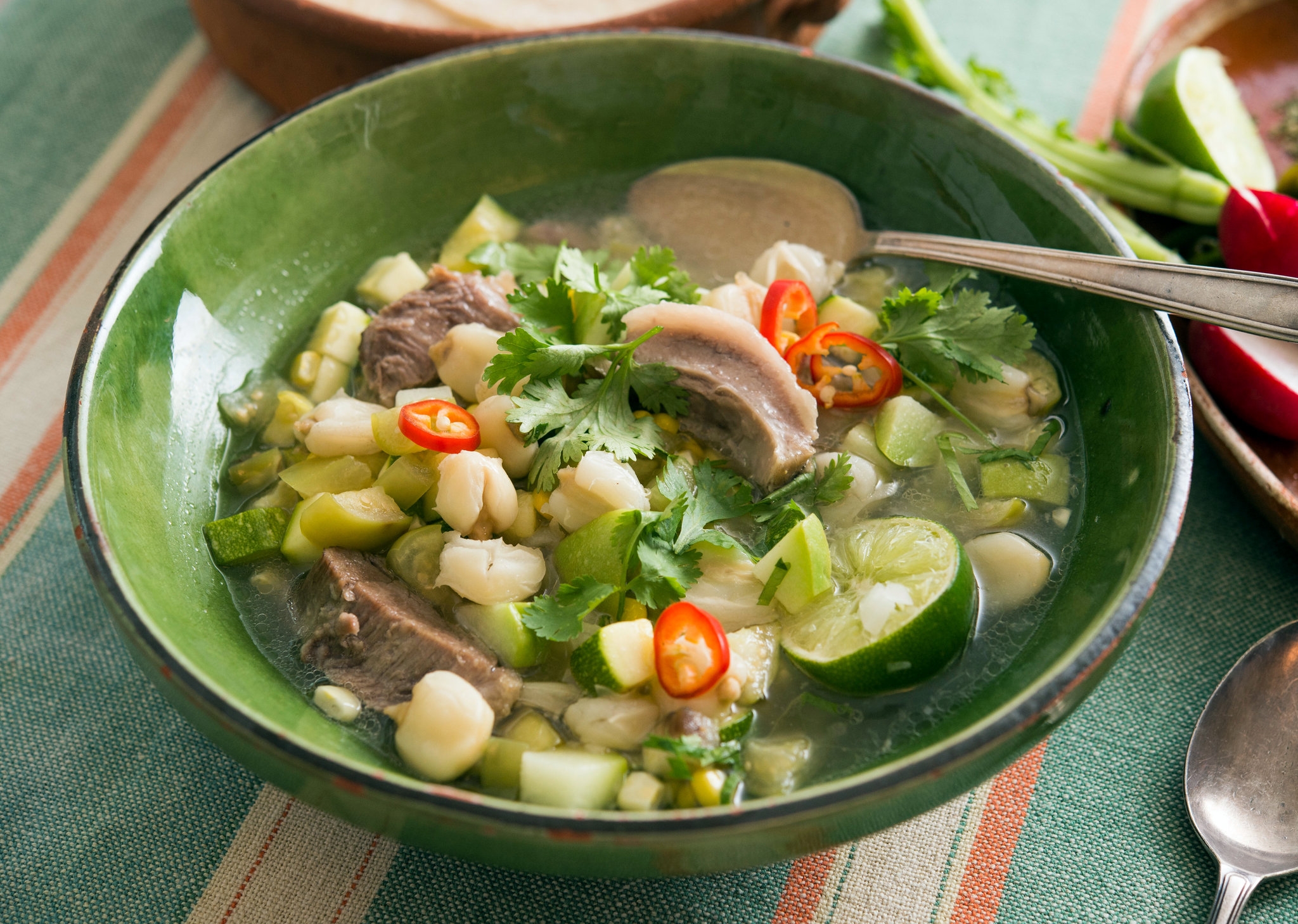 Pozole Verde For A Fresh Summertime Meal The New York Times