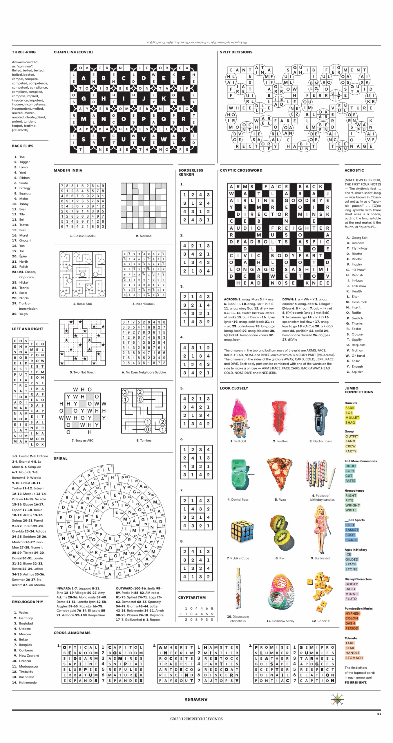 ny times crossword archive