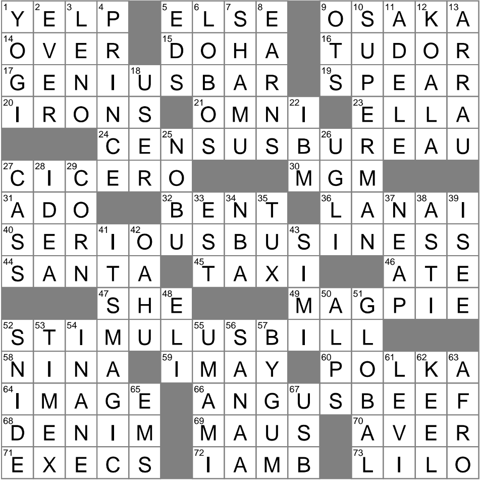 Raucous Bird Crossword Clue Archives LAXCrossword