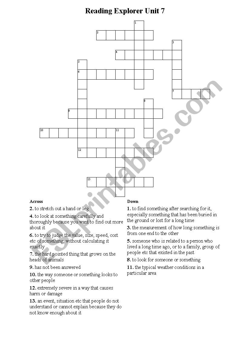 damage in a way crossword