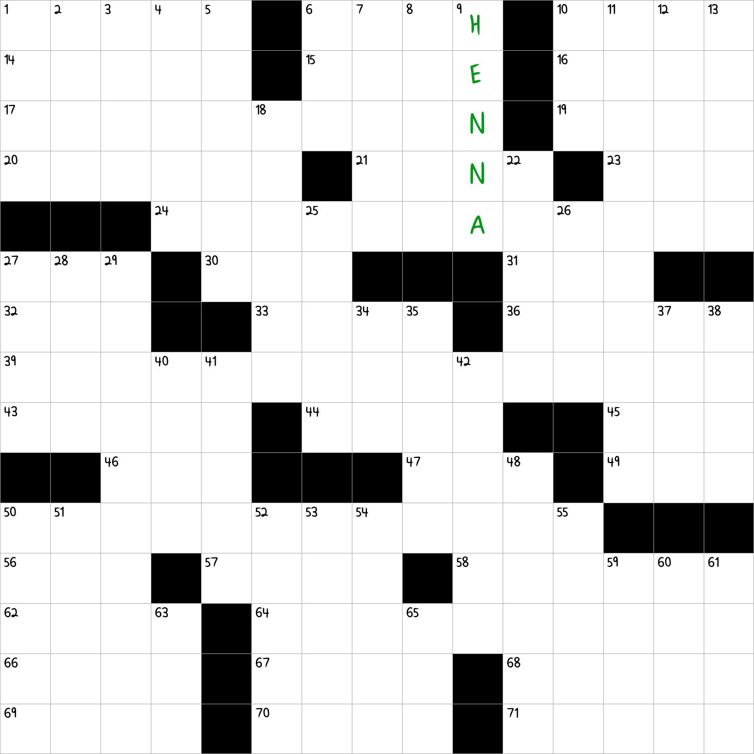 Reddish brown Coloring NYT Crossword Clue