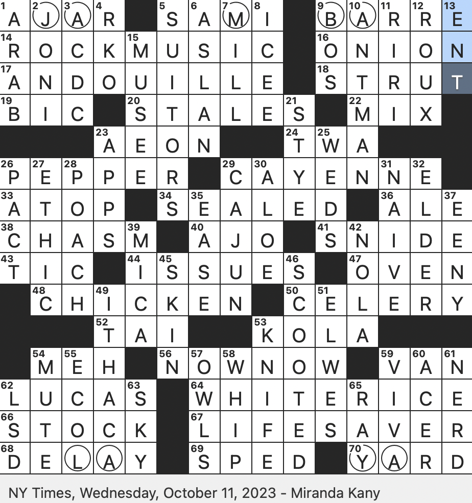 guiding principle crossword clue