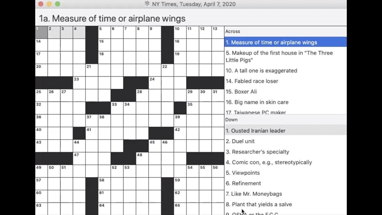 Rex Parker Does The NYT Crossword Puzzle Bygone Smartphone TUE 4 7 20 Breakout Role For Robin Williams Classic Catalog For Air Passengers