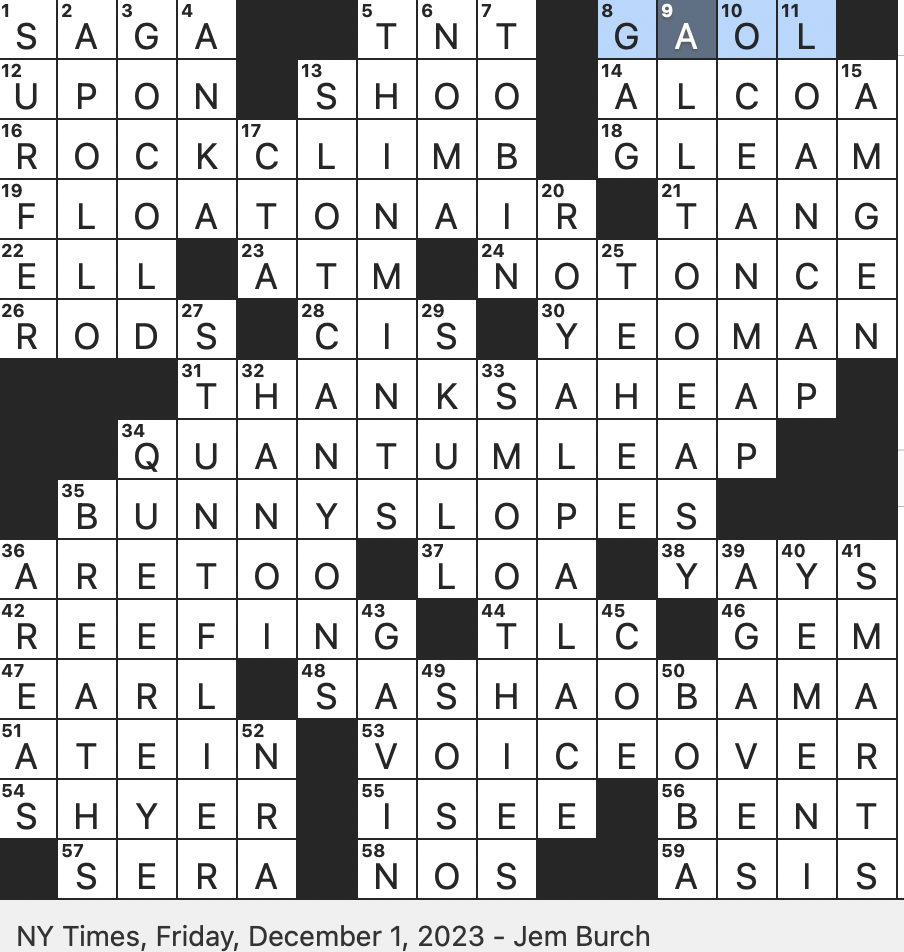 Rex Parker Does The NYT Crossword Puzzle Danish Restaurant With Best Restaurant In The World Accolades FRI 12 1 23 California based Biotechnology Giant First Name In California Politics Reality Show