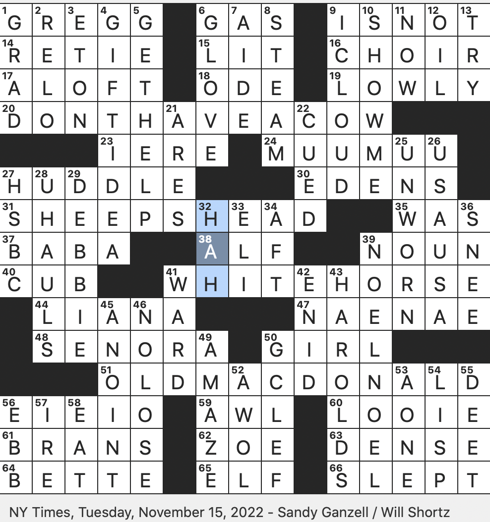Rex Parker Does The NYT Crossword Puzzle French Suffix With Jardin TUE 11 15 22 Feminine Name That s Also A Tropical Jungle Vine Humble As A Manger The Allman Brother