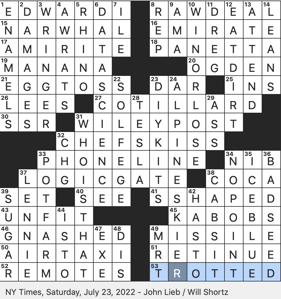 baby monitors nyt crossword