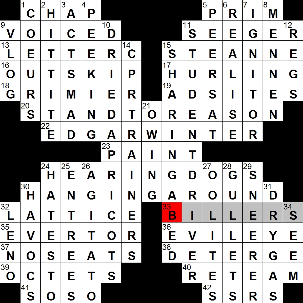 big fusses crossword clue