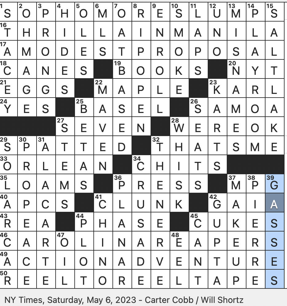 more frosty nyt crossword clue