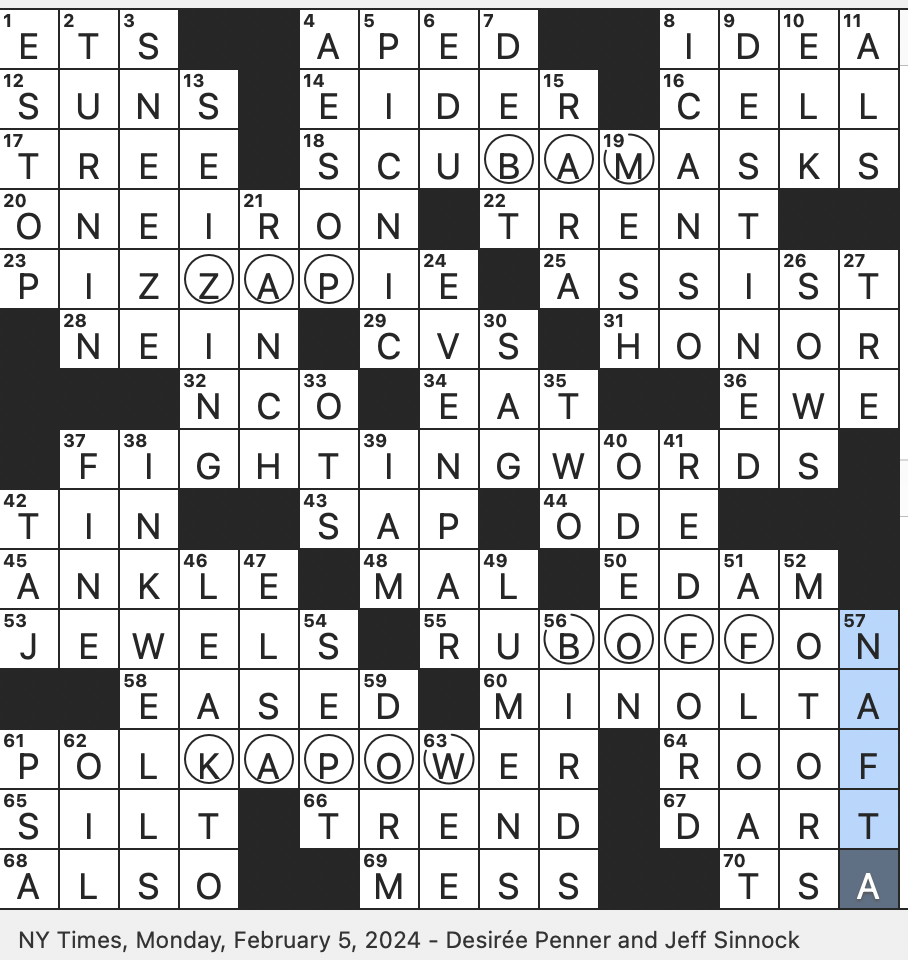 stand in nyt crossword clue