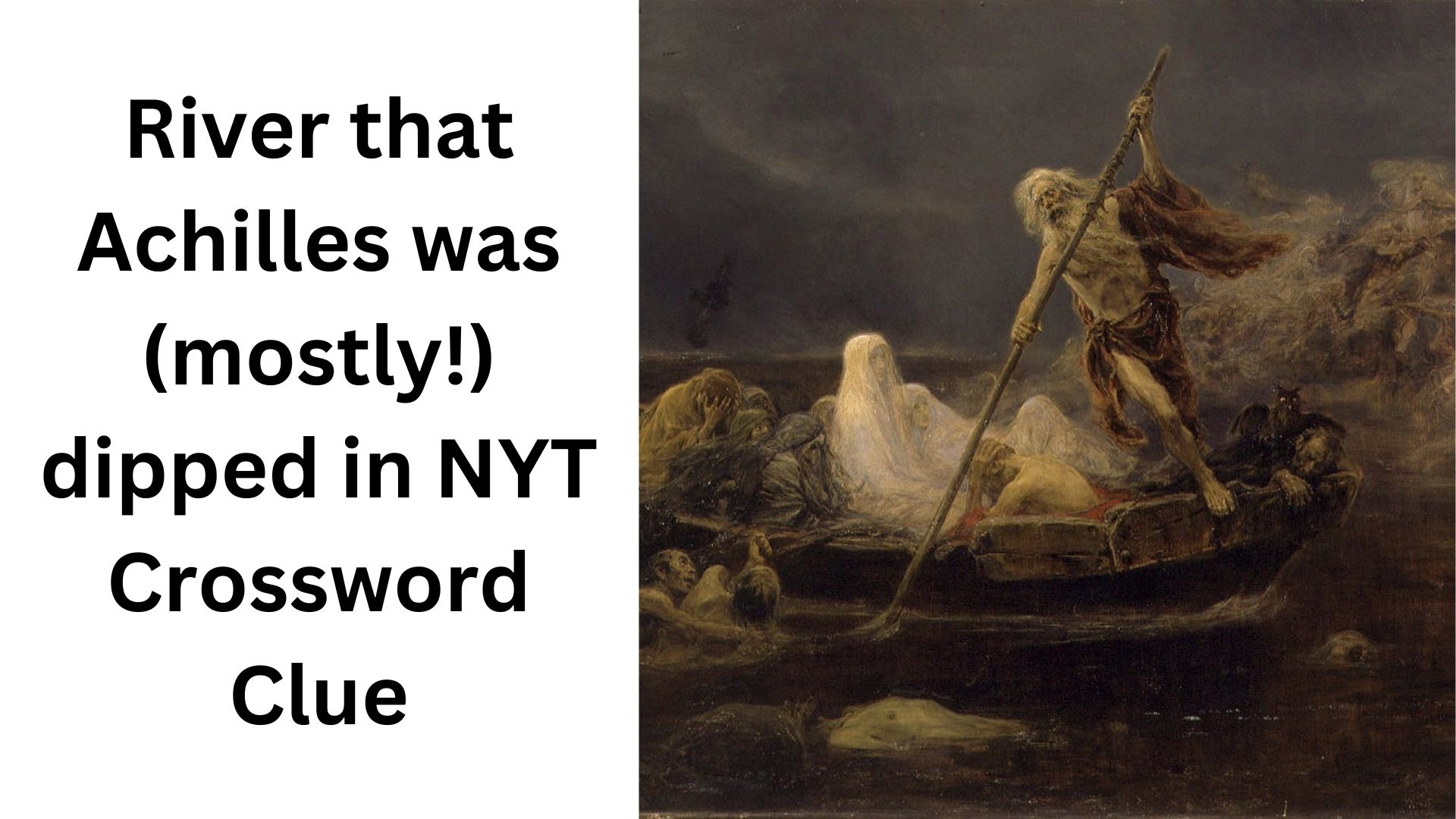 River That Achilles Was mostly Dipped In NYT Crossword Clue