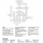 Rivers Lakes And Oceans Crossword Puzzle WordMint