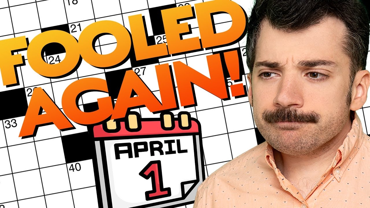 Saturday I Was April Fooled 1 April 2023 New York Times Crossword YouTube