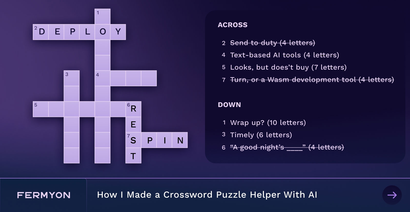 high point crossword clue
