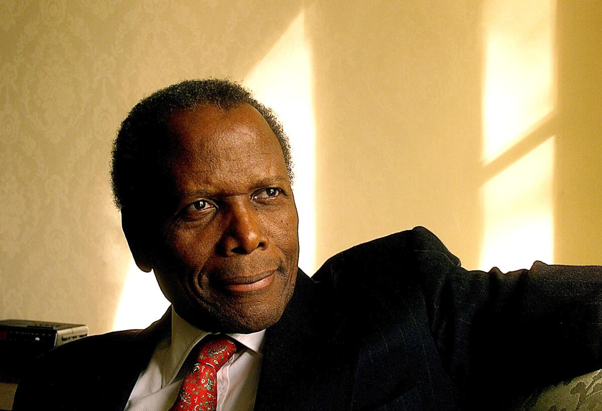 Sidney Poitier Death What It Was Like To Meet A Screen Icon Los Angeles Times