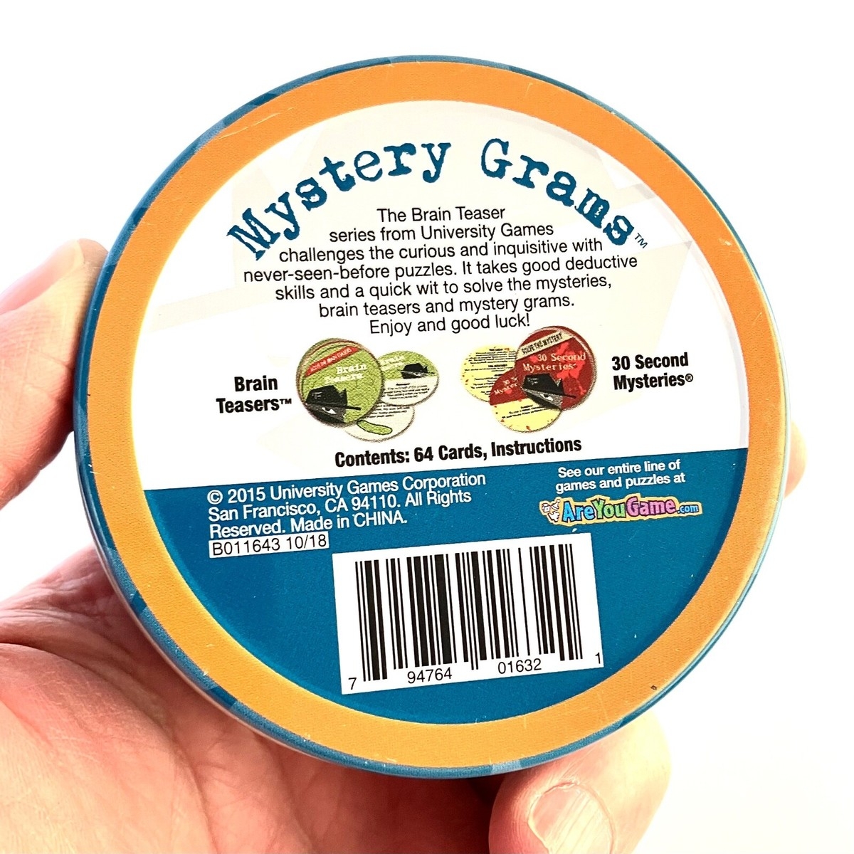 Solve The Mystery Gram Game By University Games Ages 8 Up NEW SEALED 01632 EBay