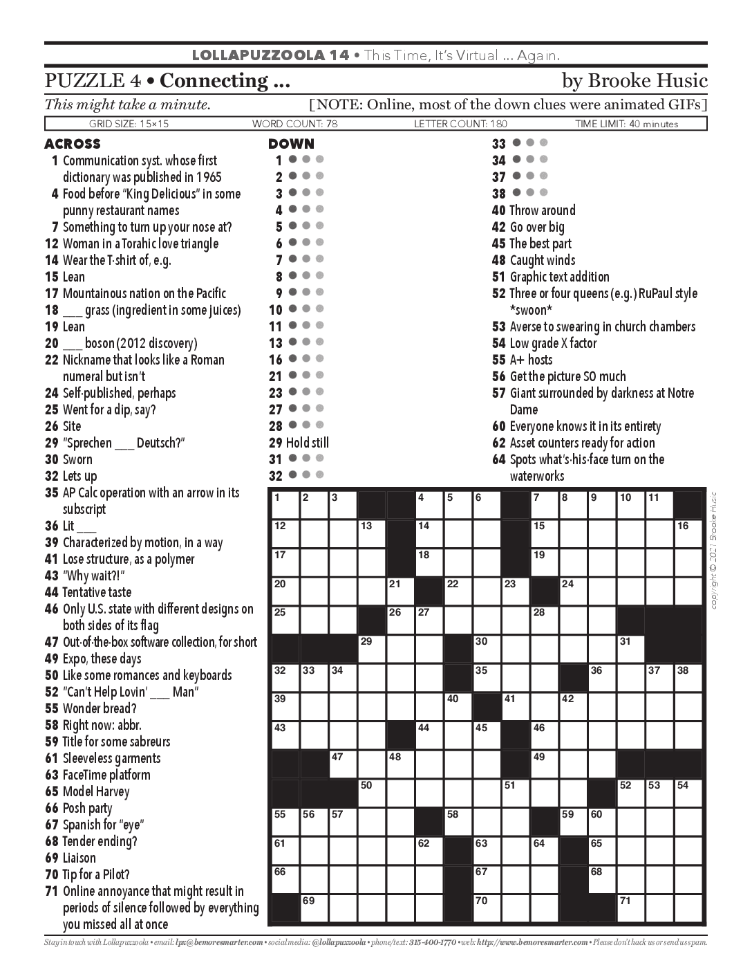 ways of the world nyt crossword