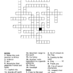 SPAIN Crossword WordMint