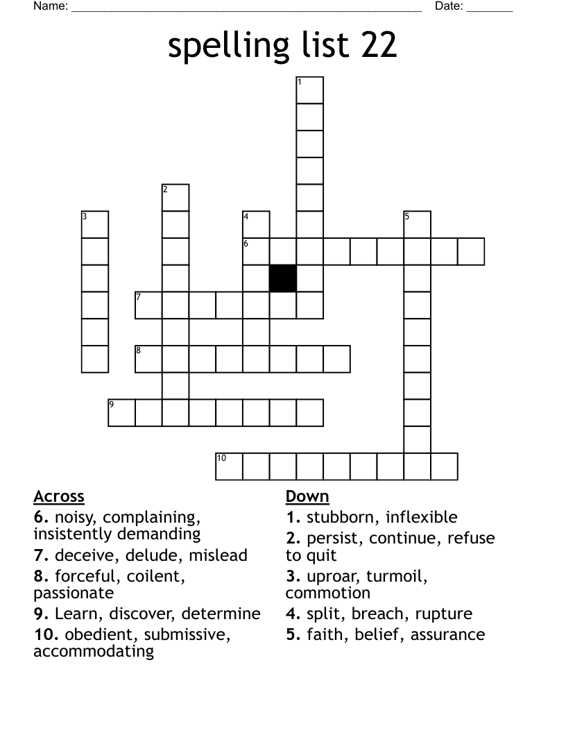 uproar crossword puzzle clue